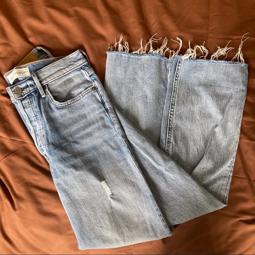 Denim Forum jeans: The Arlo High Rise Straight